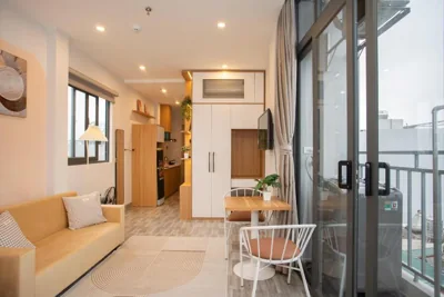 Studio mit Balkon — The Little Hanoi - Refreshing home - Big balcony